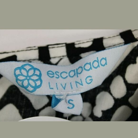 ESCAPADA LIVING S/L JOSS ROMPER WHITE BLACK SANTIA - Picture 8 of 10